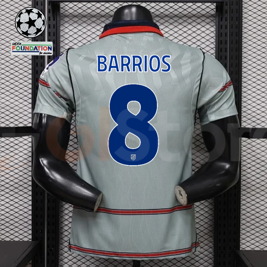 Atlético Madrid 2026–2027 Third Player Jersey – Barrios #8