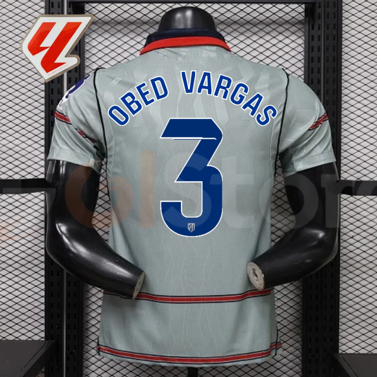 Atlético Madrid 2026–2027 Third Player Jersey – Obed Vargas #3 LaLiga