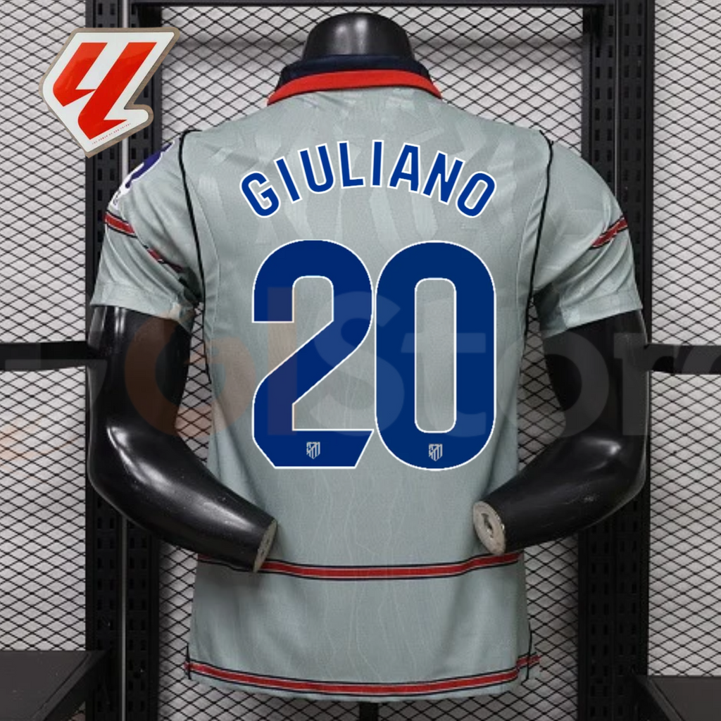 Atlético Madrid 2026–2027 Third Player Jersey – Giuliano #20 LaLiga