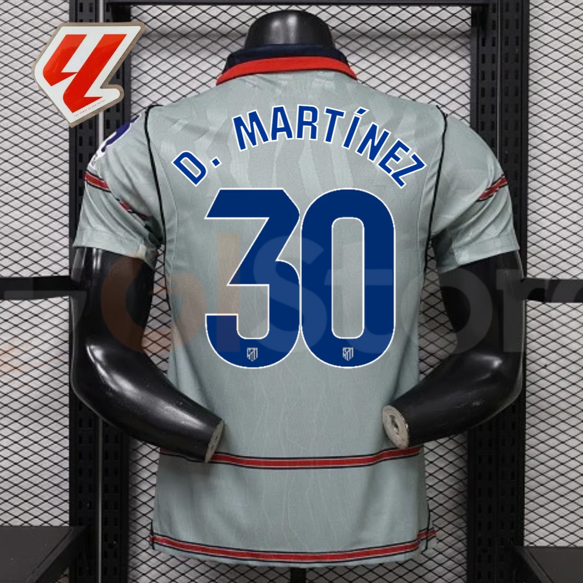 Atlético Madrid 2026–2027 Third Player Jersey – D. Martínez #30 LaLiga