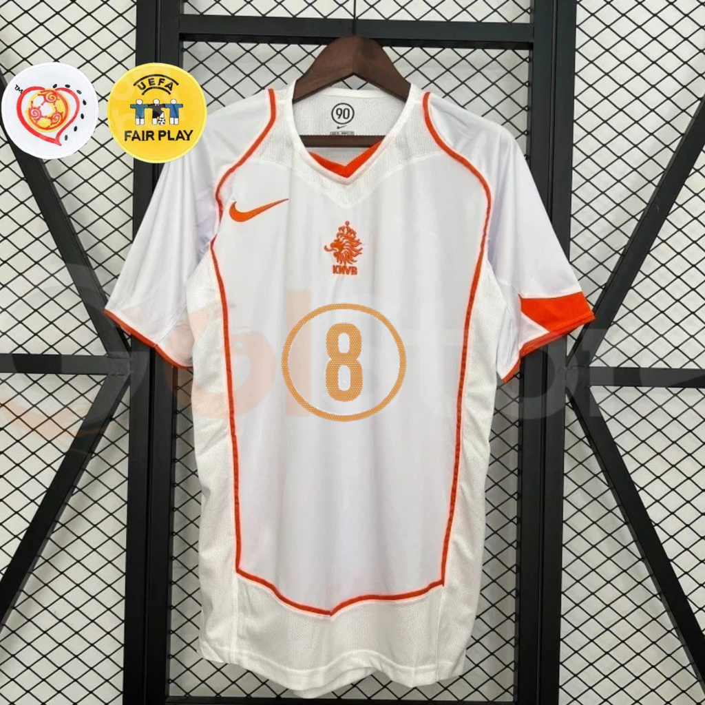 Netherlands 2004 Away Retro Jersey – Davids #8