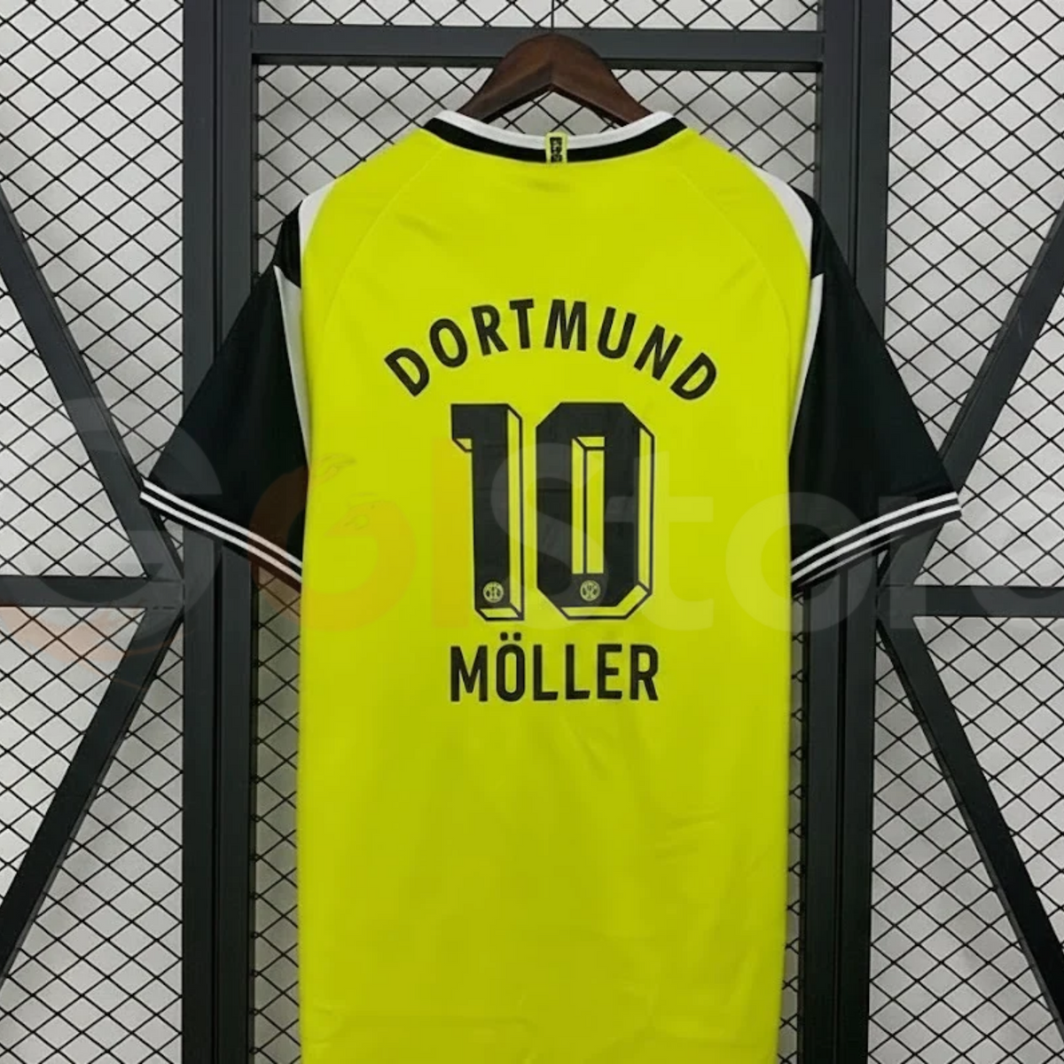 Borussia Dortmund 1995-1996 Home Retro Jersey – Möller #10