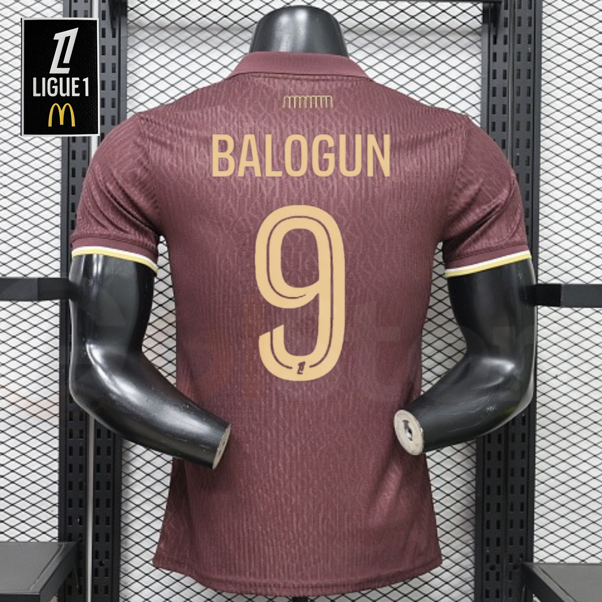 AS Monaco 2026-2027 Away Player Jersey – Balogun #9