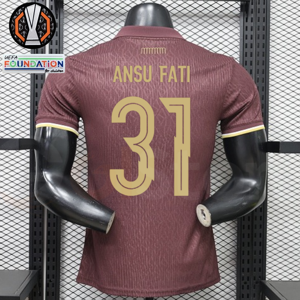 AS Monaco 2026-2027 Away Player Jersey – Ansu Fati #31