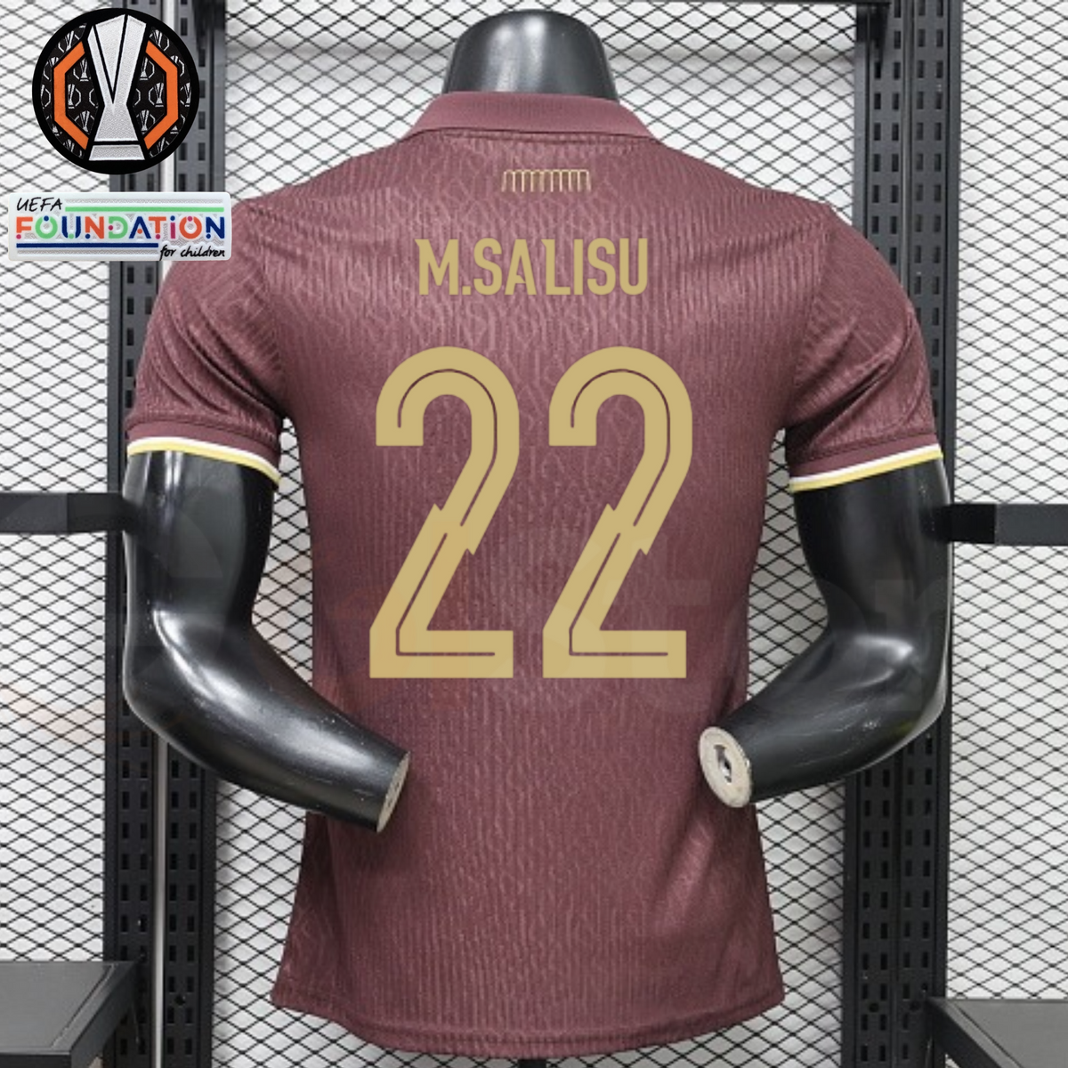 AS Monaco 2026-2027 Away Player Jersey – M. Salisu #22