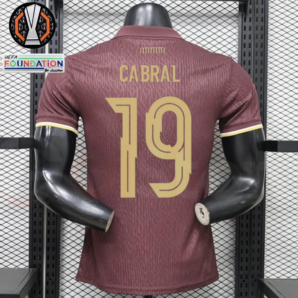 AS Monaco 2026-2027 Away Player Jersey – Cabral #19