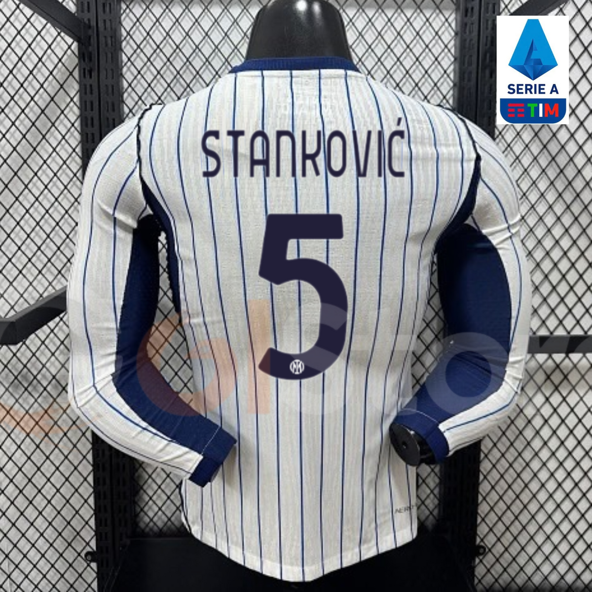 Inter Milan 2026-2027 Away Long Sleeve Player Version Jersey Serie A Patch Personalized S-3XL