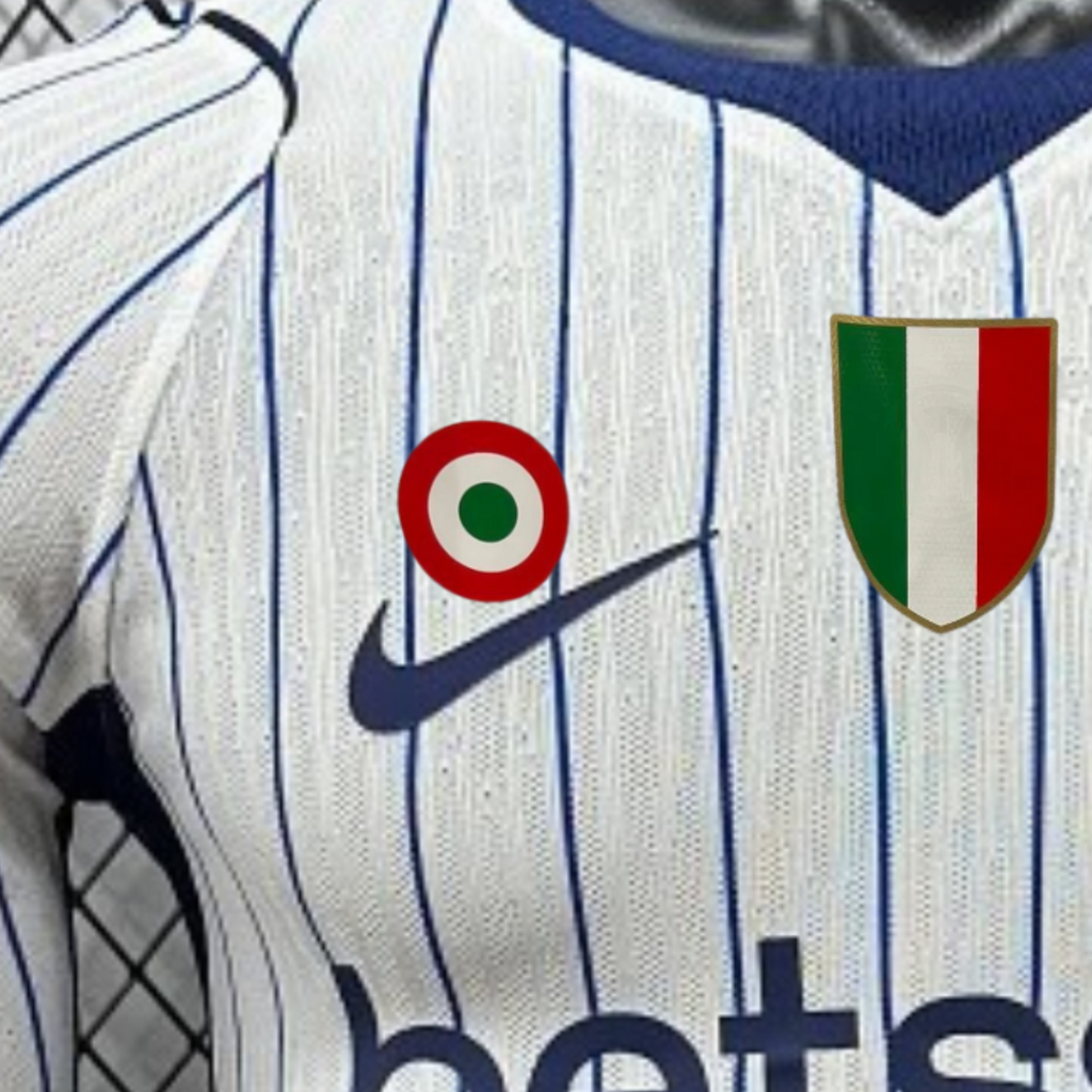 Inter Milan 2026-2027 Away Long Sleeve Player Version Jersey #17 Diouf Serie A Patch Personalized S-3XL