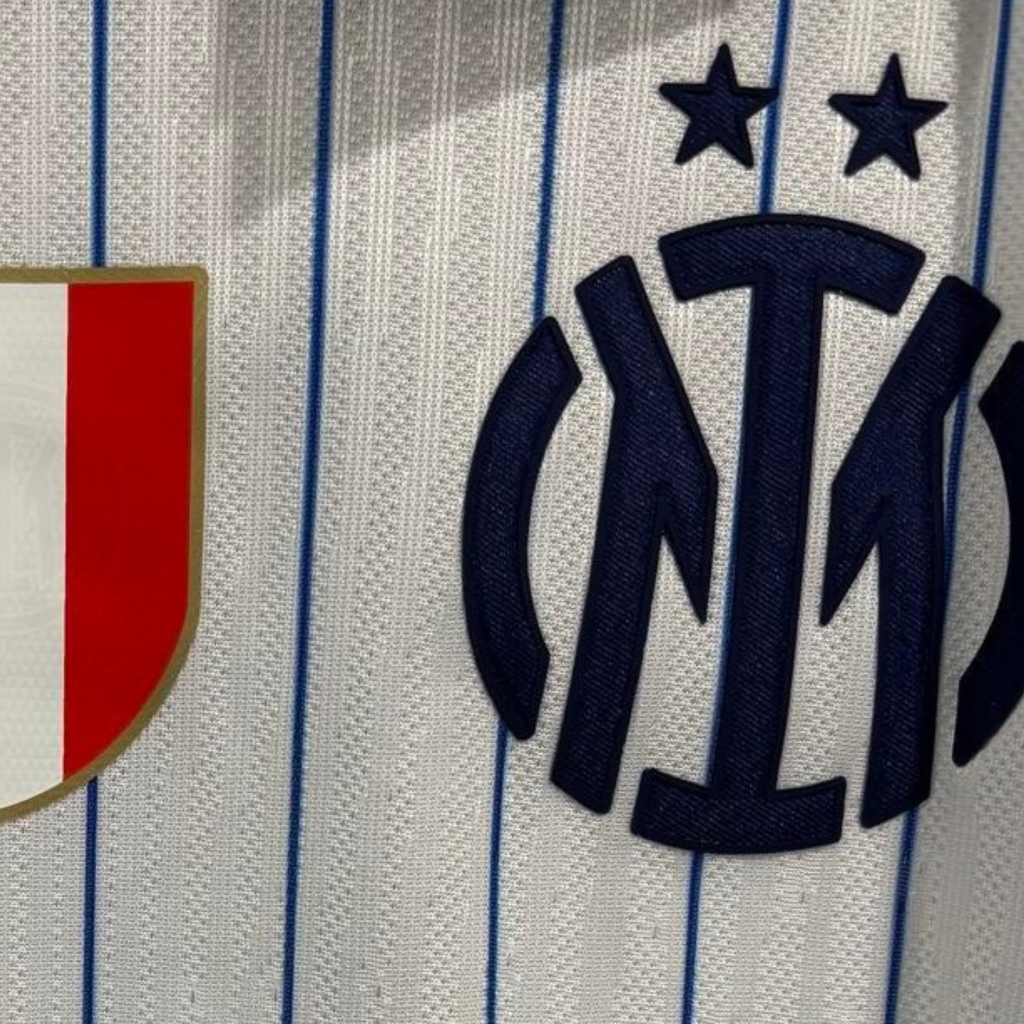 Inter Milan 2026-2027 Away Long Sleeve Player Version Jersey #17 Diouf Serie A Patch Personalized S-3XL