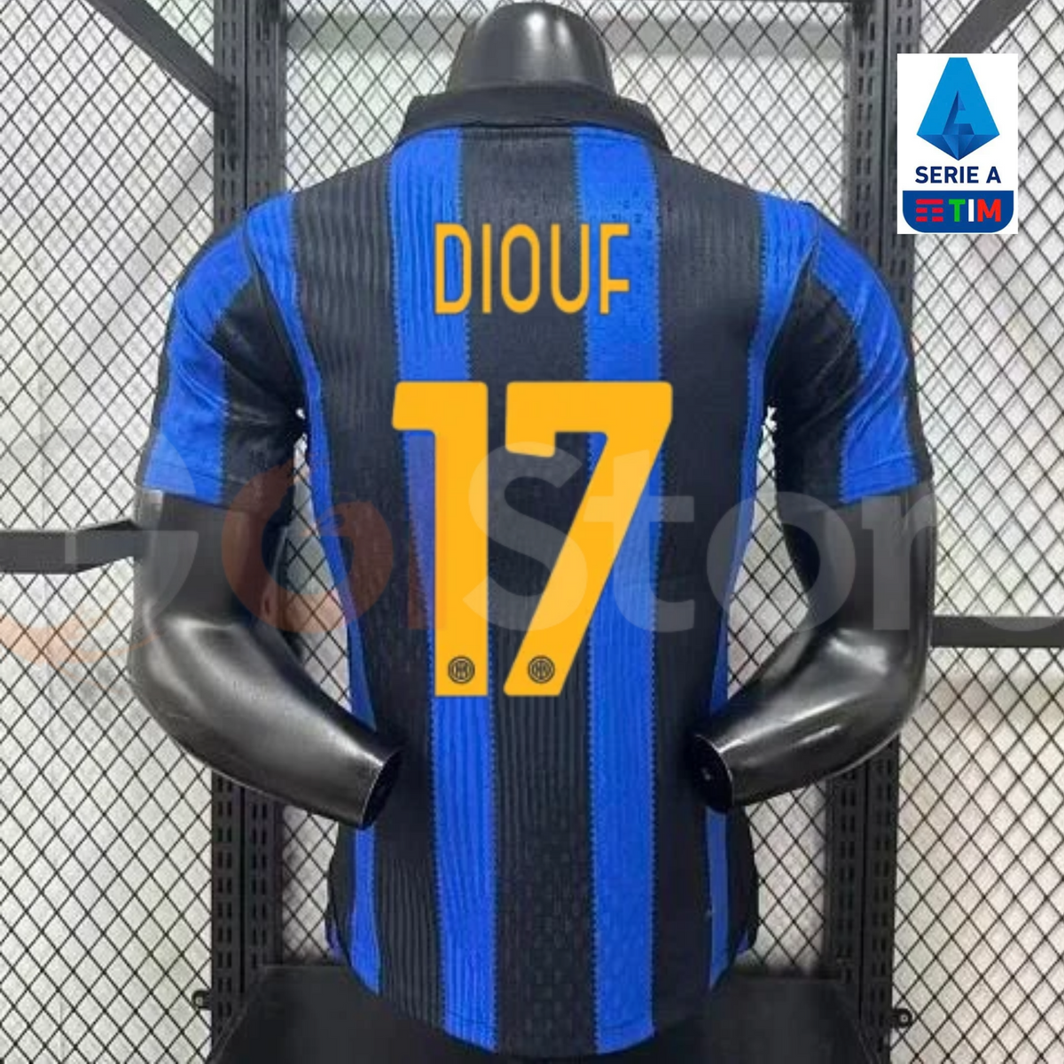 Inter 26-27 Home Player Jersey Diouf #17 Serie A