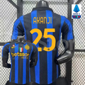 Inter 26-27 Home Player Jersey Akanji #25 Serie A