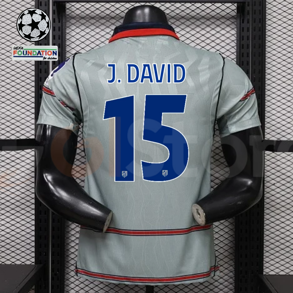 Atlético Madrid 2026–2027 Third Player Jersey – J. David #15