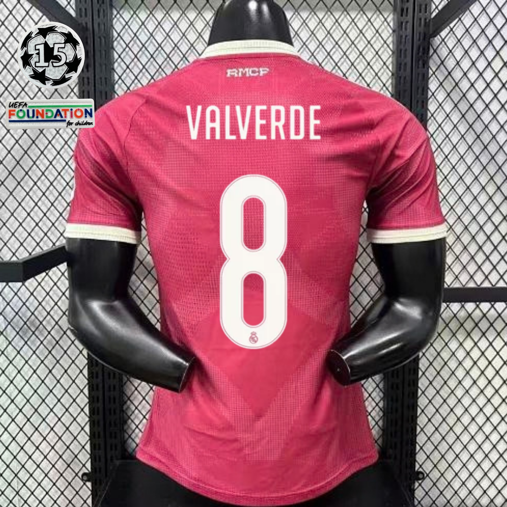 2026/27 Real Madrid Player Version Third Jersey #8 Valverde UCL Personalized