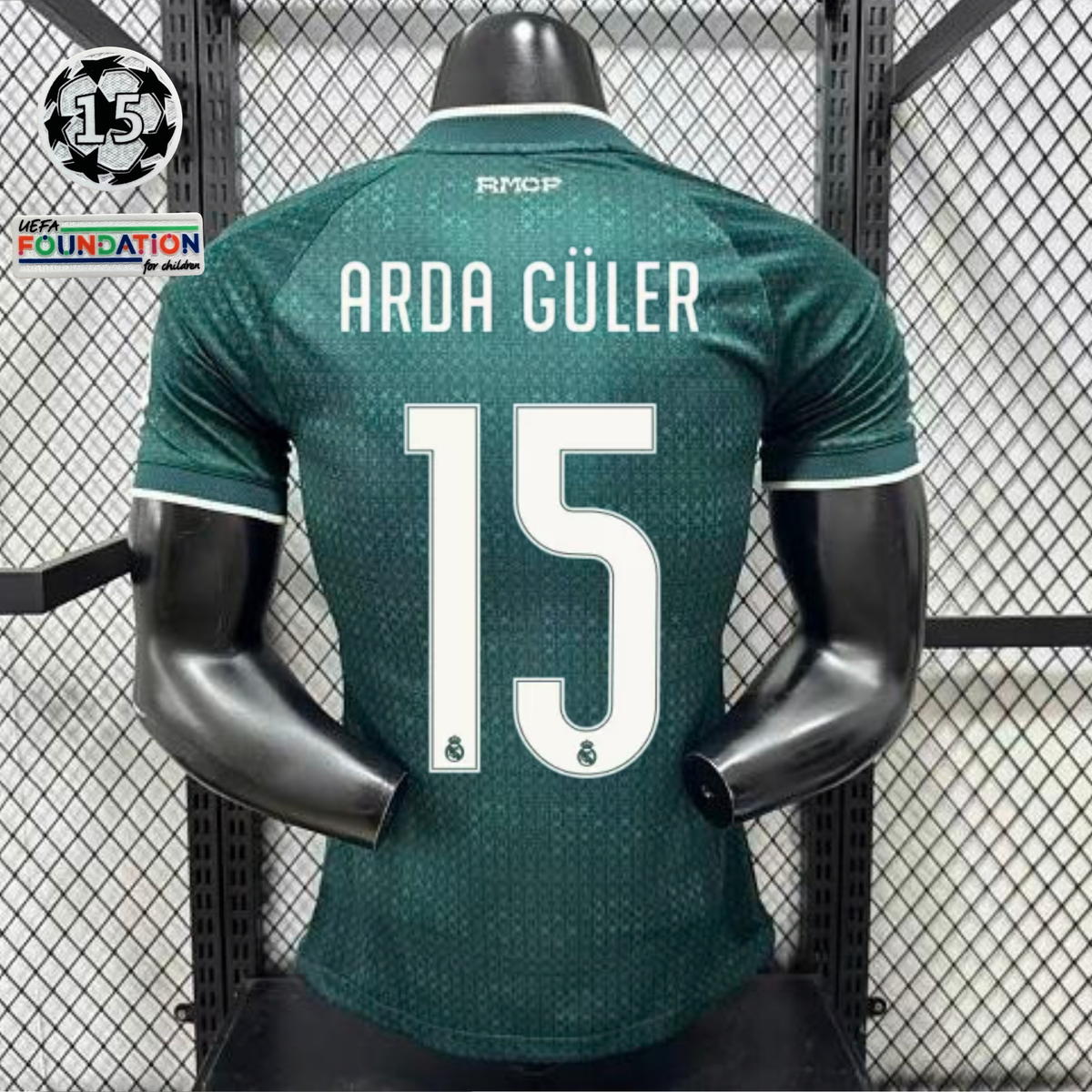 2026/27 Real Madrid Player Version Away Short Sleeve Jersey #15 Arda Guler UCL Personalized