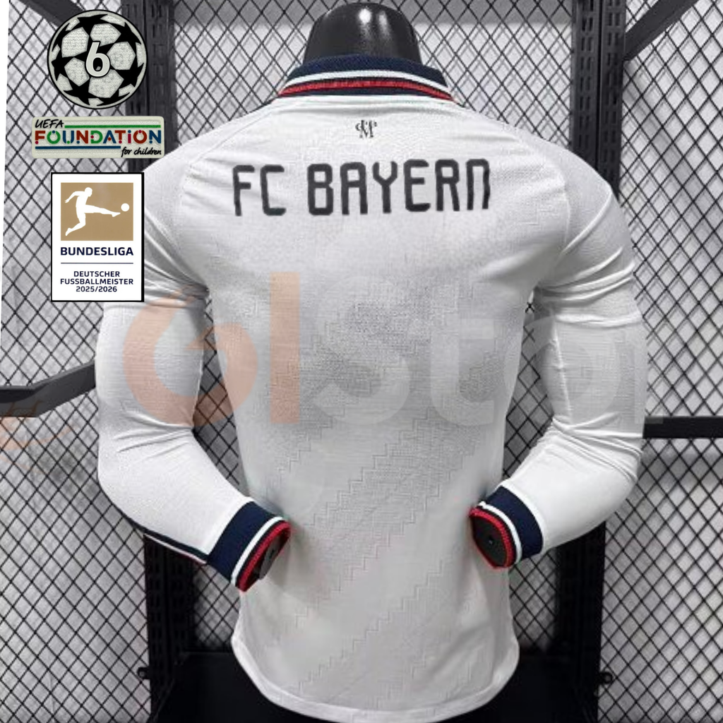 Bayern Munich 2026–2027 Away Long-Sleeve Player Jersey
