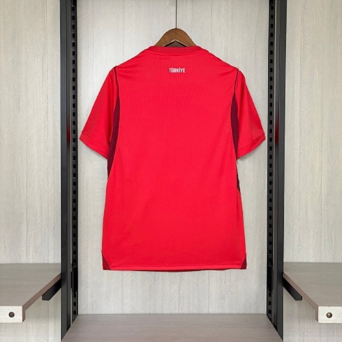 Turkey Red Football Jersey – Custom Name & Number – Arda Güler, Çalhanoğlu, Kerem Aktürkoğlu Options – Personalized Soccer Shirt