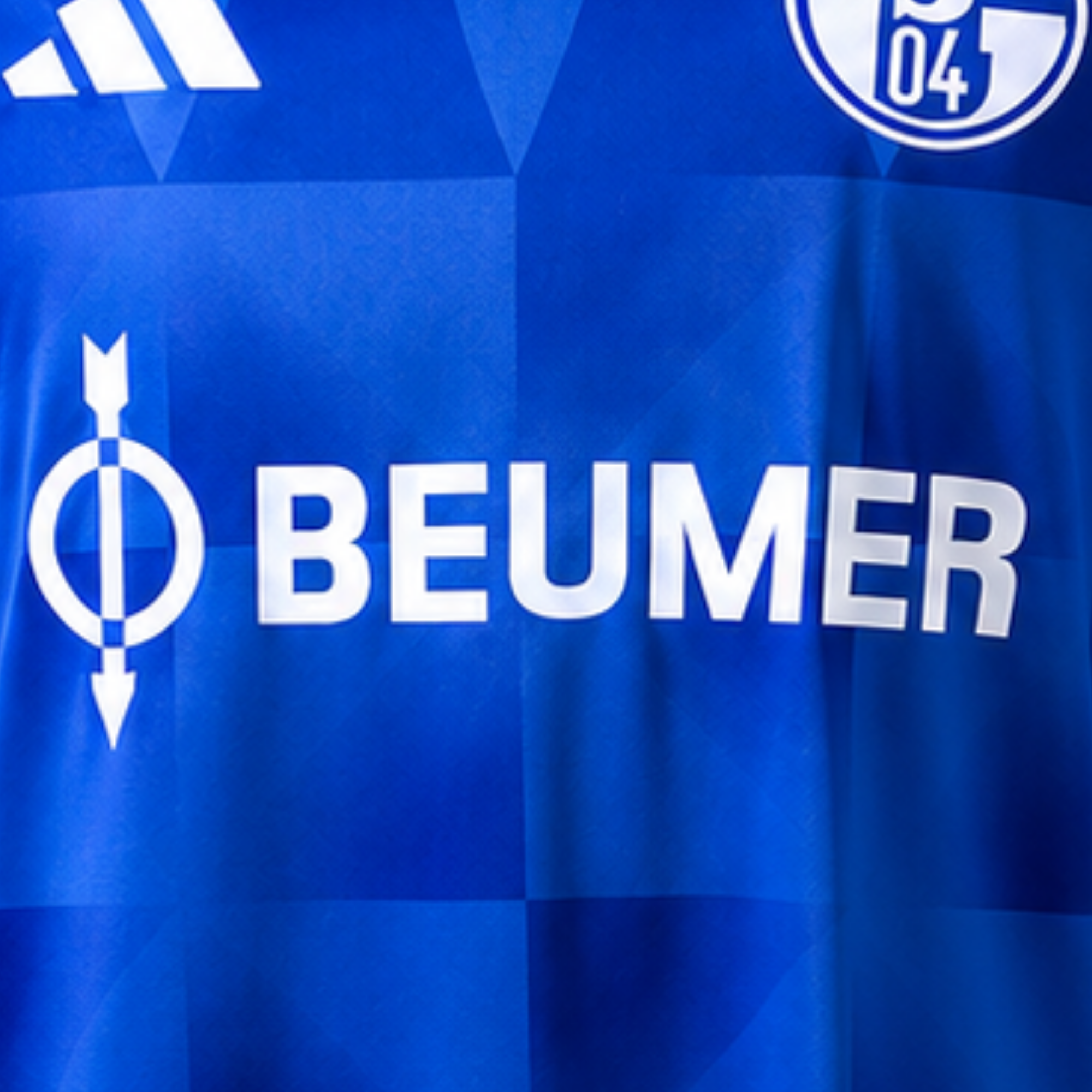Maillot de Foot Domicile Schalke 04 26/27 – Maillot Unisexe Style Fan S–3XL