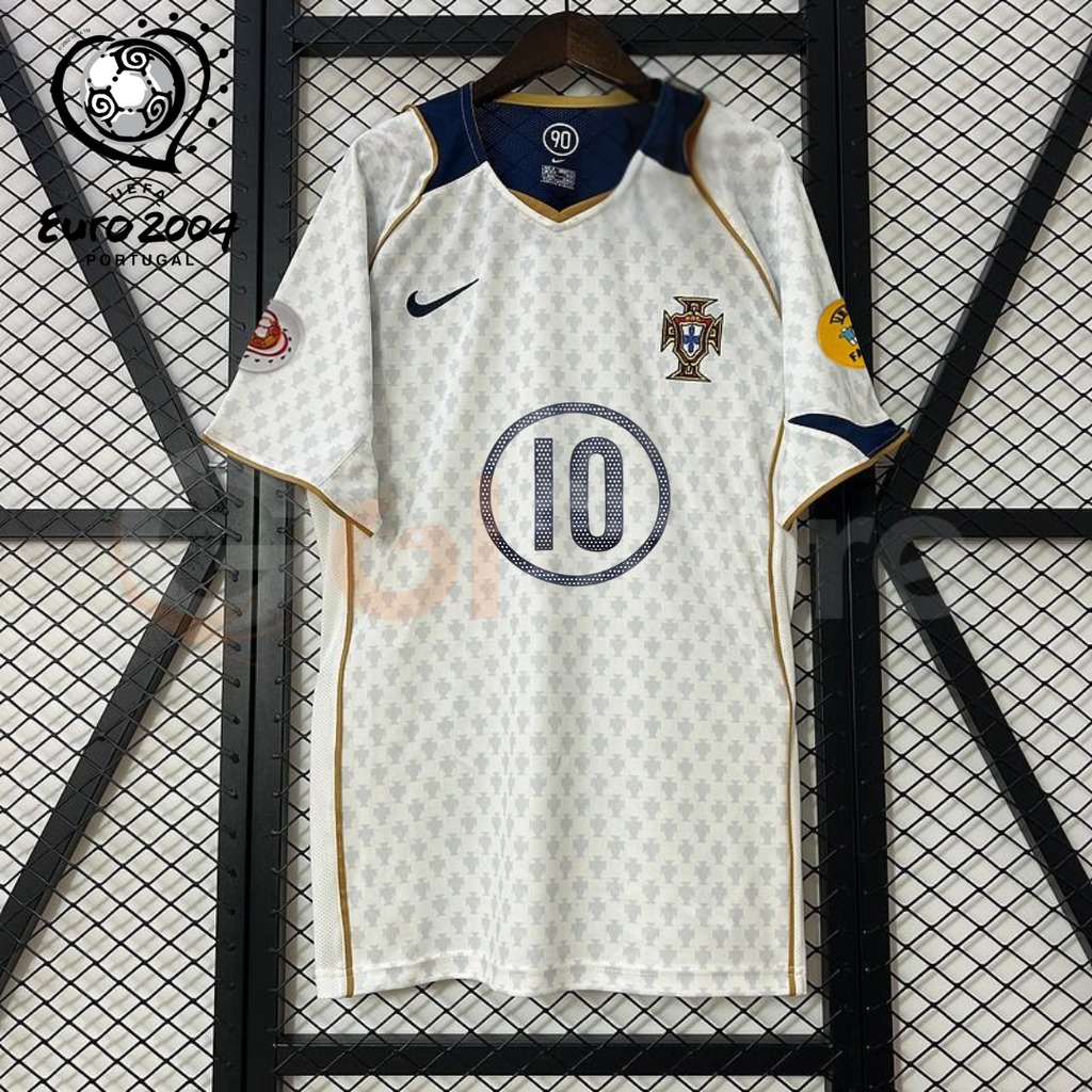 Portugal 2004 Away Jersey Rui Costa #10