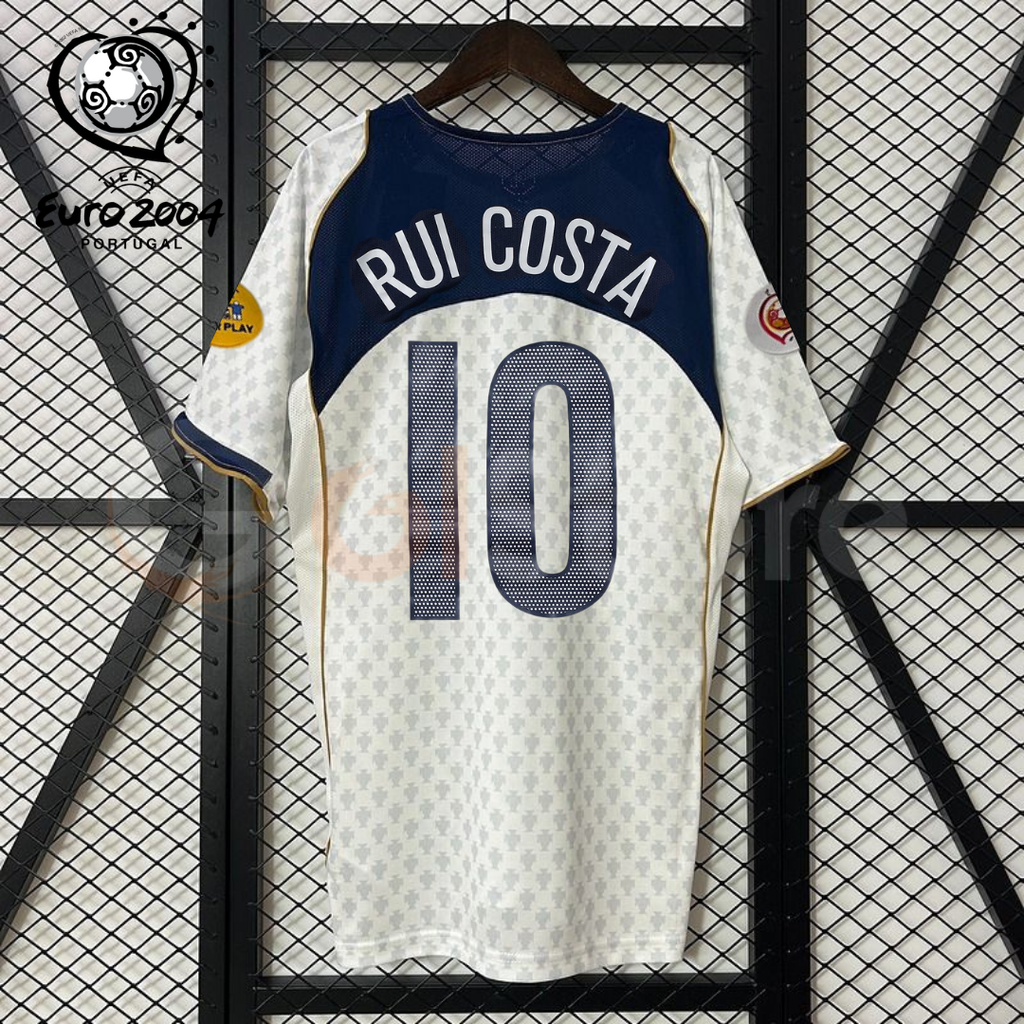 Portugal 2004 Away Jersey Rui Costa #10