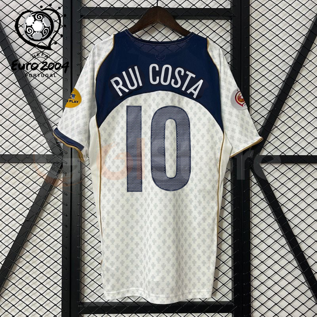 Portugal 2004 Away Jersey Rui Costa #10