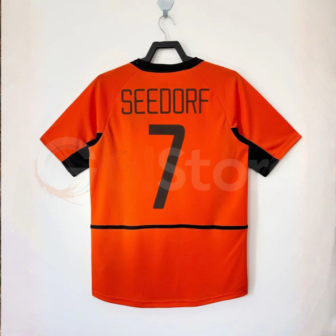 Netherlands 2002 Home Retro Jersey – Seedorf #7