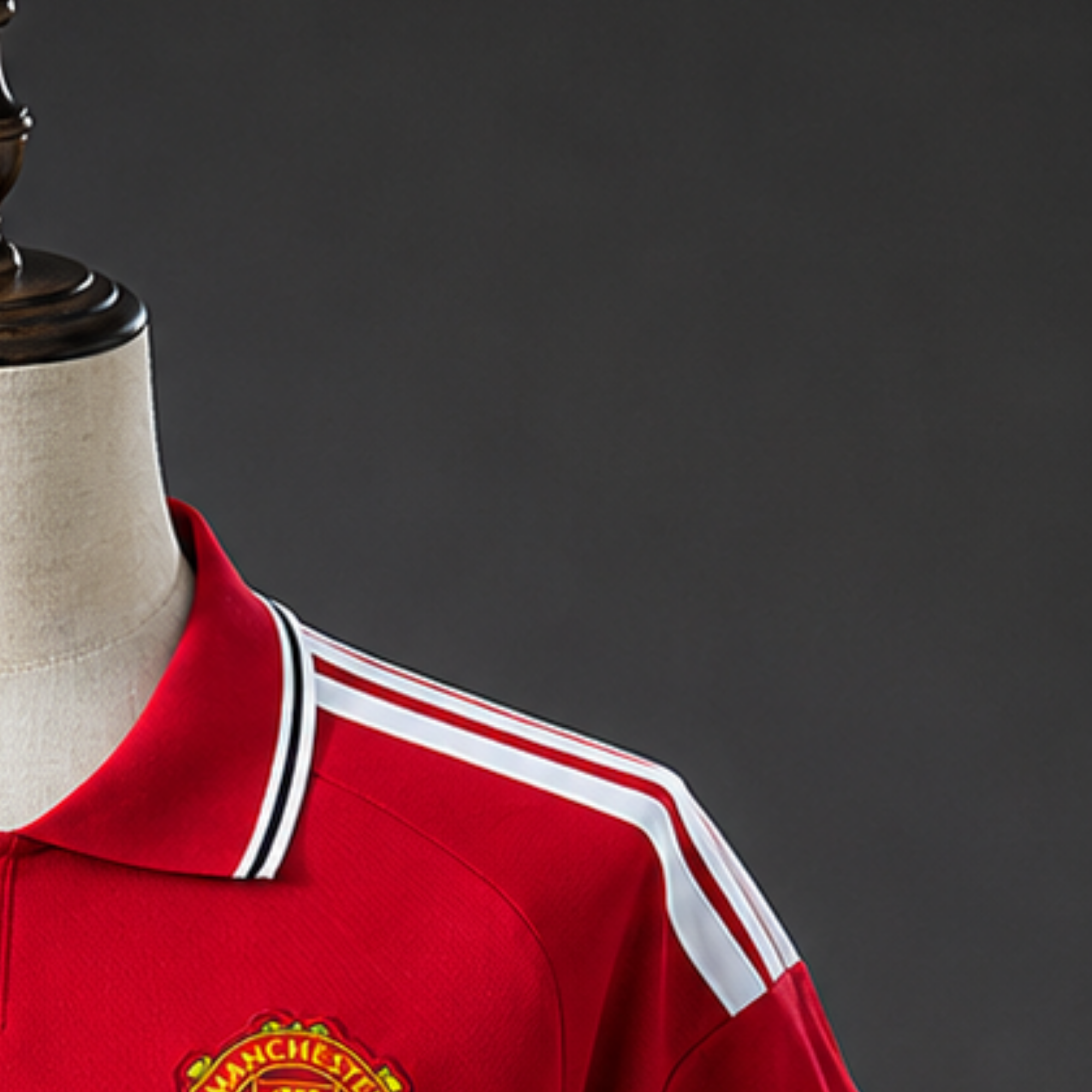 Maillot de football domicile unisexe à manches courtes Manchester United B.Fernandes n°8 26/27 – Édition Champions S–3XL