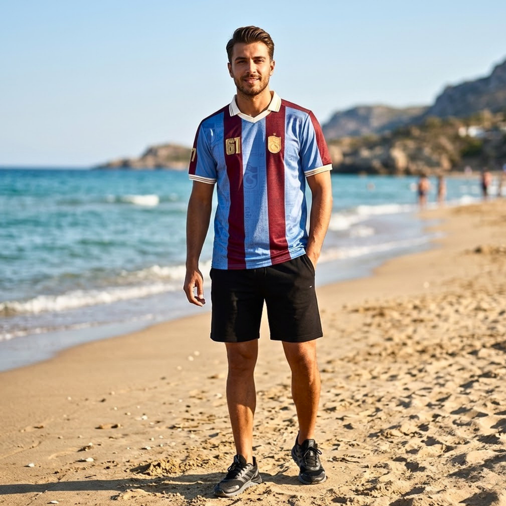 Maillot de football édition spéciale Trabzonspor 26/27 – Maillot unisexe style fan S–XXL