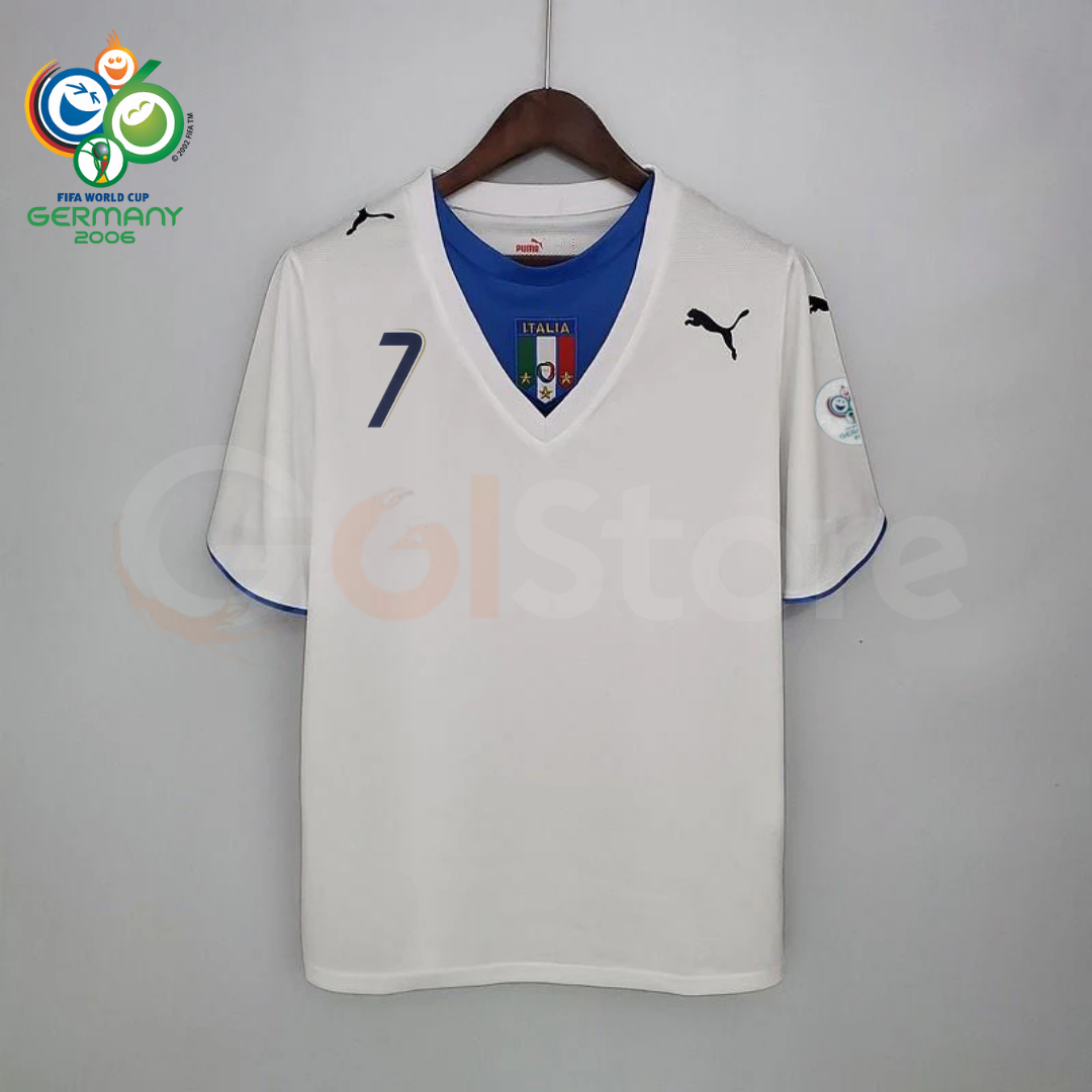 Italy 2006 Retro Away Jersey – Del Piero #7