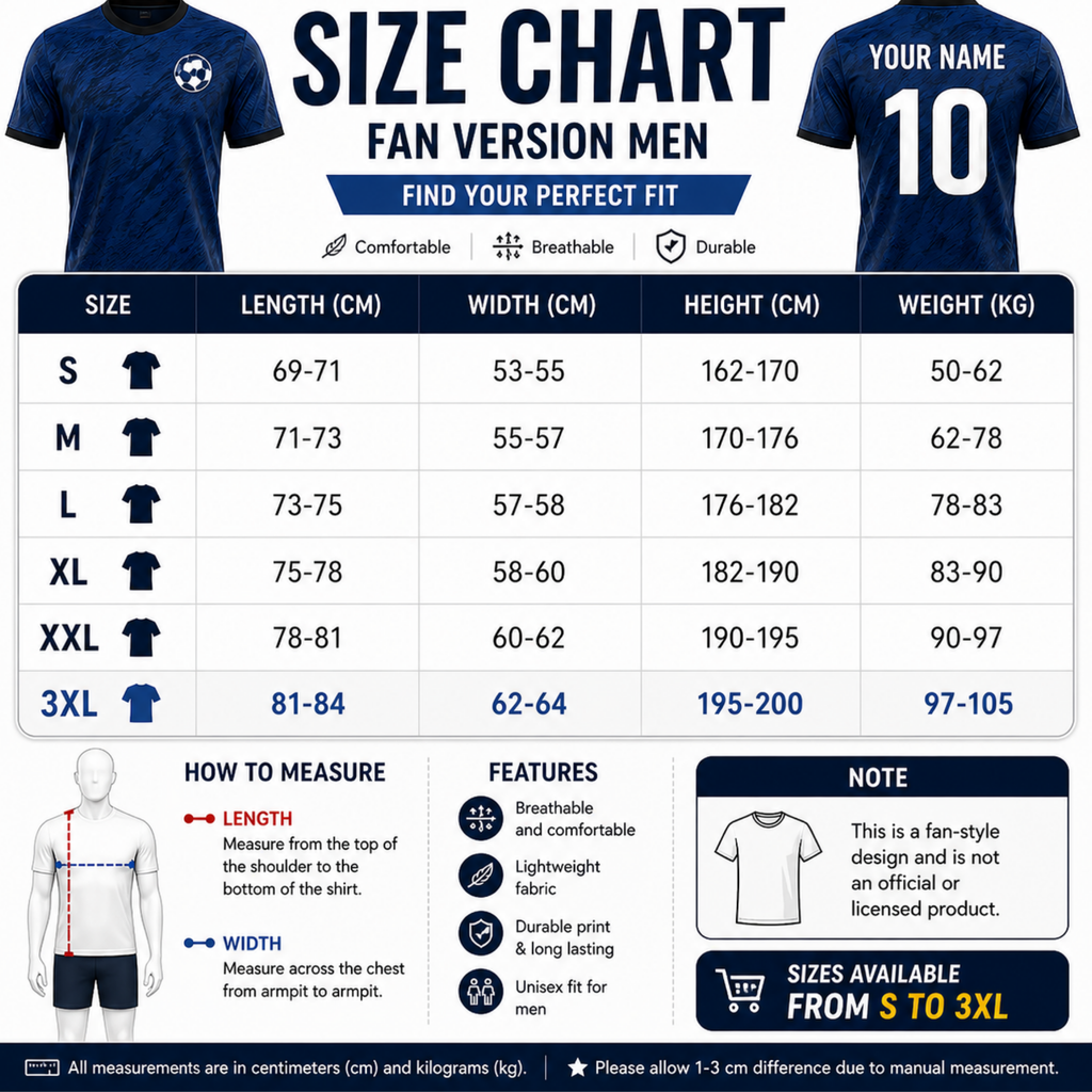 Maillot de football Curaçao Extérieur 2026 Commémoratif : T-shirt de football à collectionner, T-shirt unisexe avec impression personnalisée nom et numéro - Manches courtes