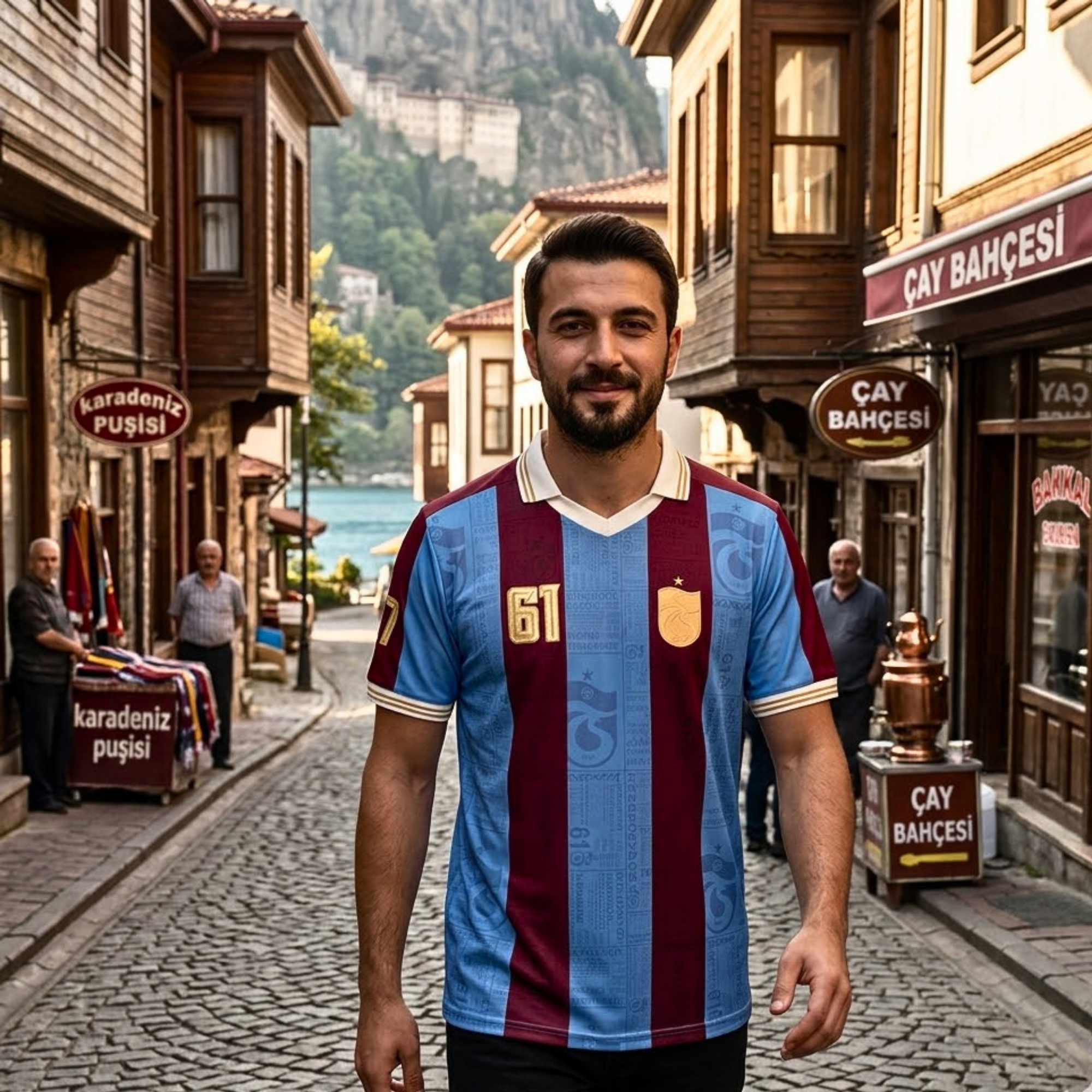 Maillot de football édition spéciale Trabzonspor 26/27 – Maillot unisexe style fan S–XXL