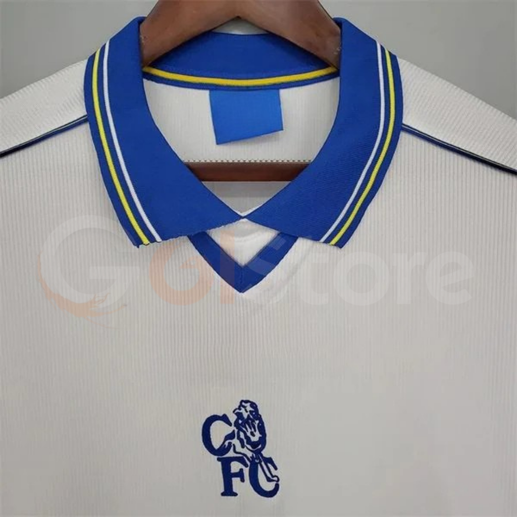 Chelsea FC 1998-2000 Retro Away Short Sleeve Jersey #25 Zola Personalized Rare Collector