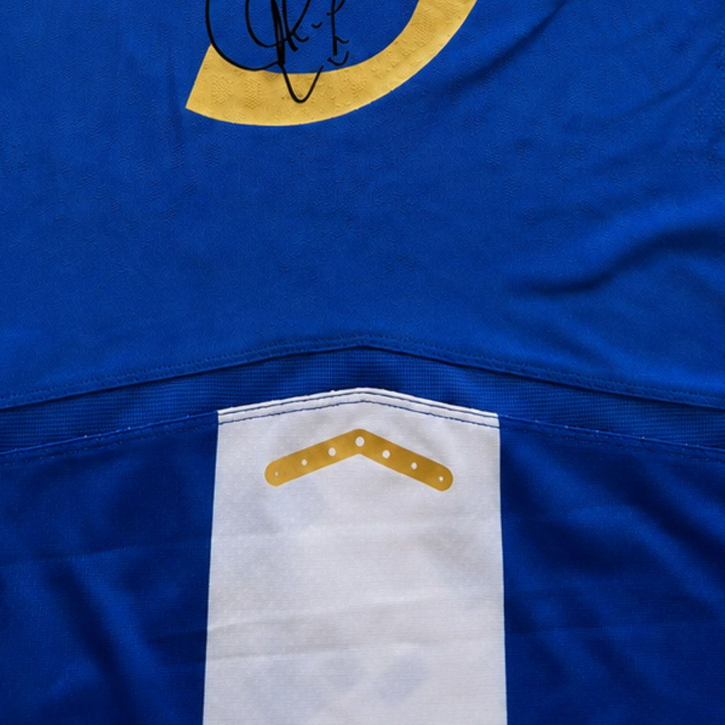 Maillot de football T. Silva signé style Porto 25/26 – Souvenir de collection Thiago Silva pour les fans