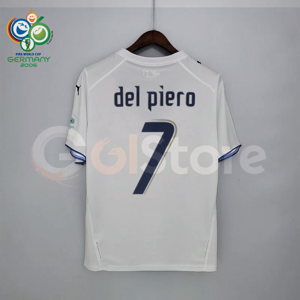 Italy 2006 Retro Away Jersey – Del Piero #7