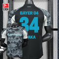 2024/25 Bayer Leverkusen Third Jersey Player Version #34 Xhaka Bundesliga