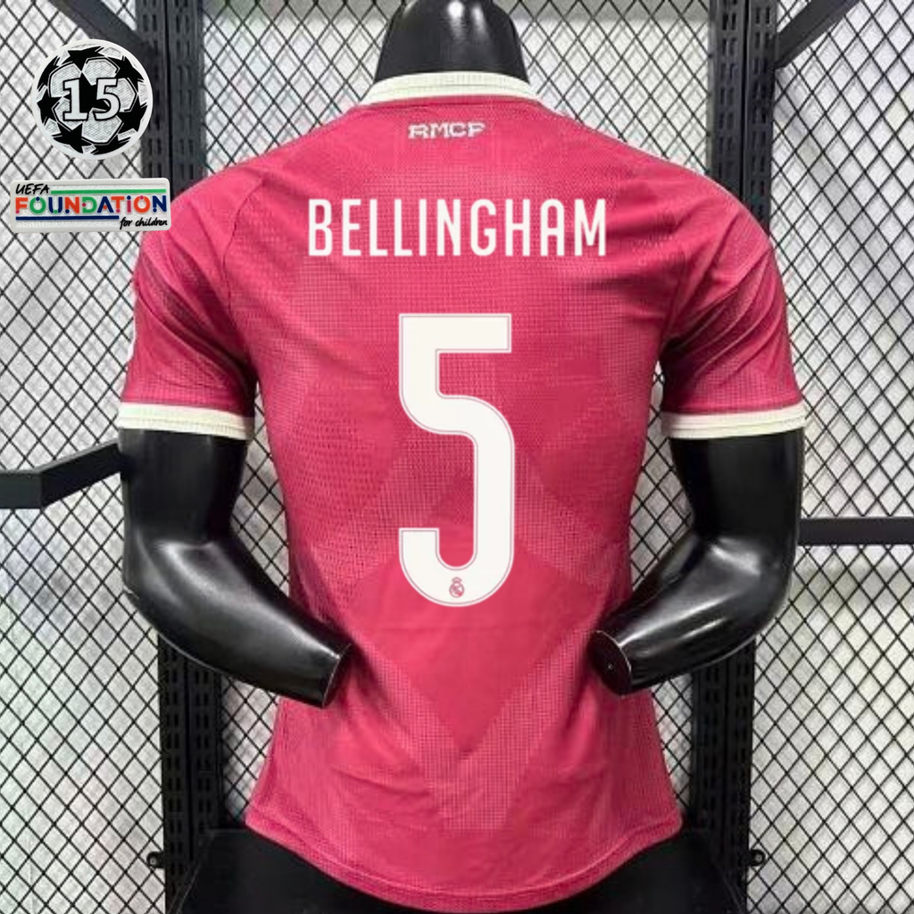 2026/27 Real Madrid Player Version Third Jersey #5 Bellingham UCL Personalized