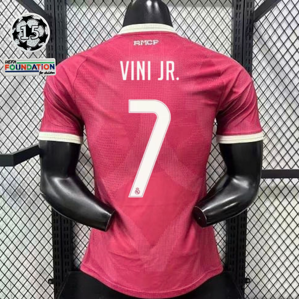 2026/27 Real Madrid Player Version Third Jersey #7 Vinicius Jr UCL Personalized