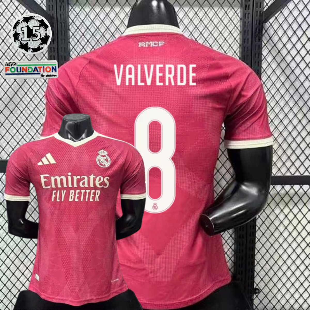 2026/27 Real Madrid Player Version Third Jersey #8 Valverde UCL Personalized