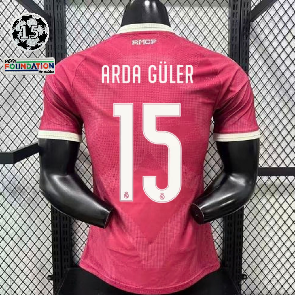 2026/27 Real Madrid Player Version Third Jersey #15 Arda Guler UCL Personalized