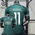 2026/27 Real Madrid Player Version Away Short Sleeve Jersey #11 Rodrygo UCL Personalized