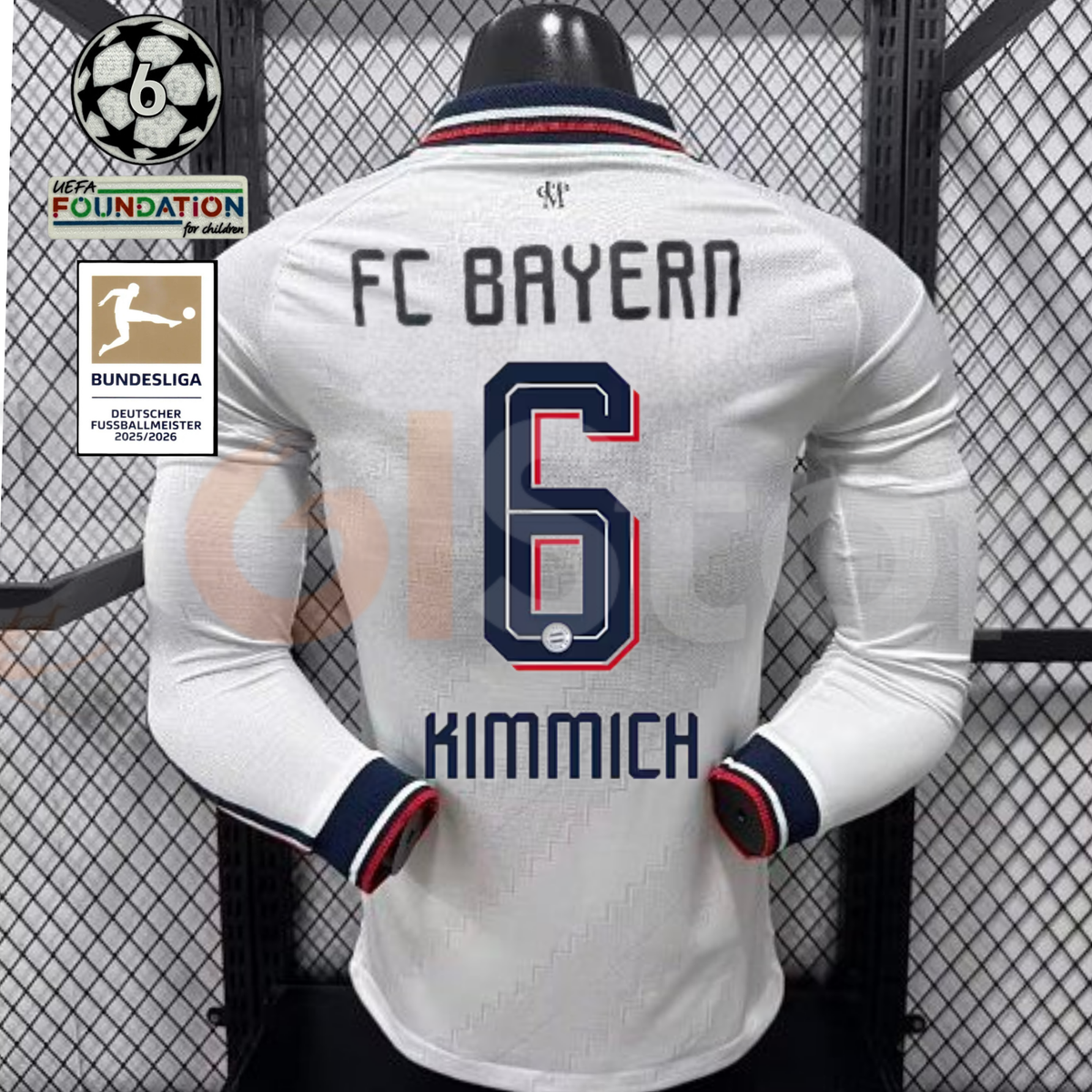 Bayern Munich 2026–2027 Away Long-Sleeve Player Jersey – Kimmich #6