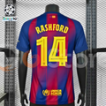 FC Barcelona 2025-26 Home Professional Jersey | #14 Marcus Rashford | UCL