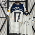 Portugal 2004 Away Jersey Ronaldo #17