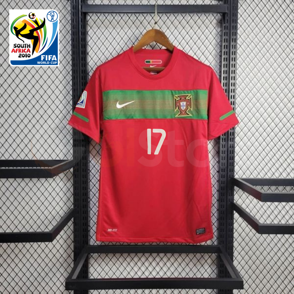 Portugal 2010 Retro Home Jersey – Nani #17