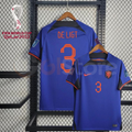 Netherlands 2022 Away Jersey De Ligt #3