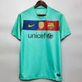 FC Barcelona 2009-10 Retro Green Away Jersey | #10 Lionel Messi | La Liga & UCL