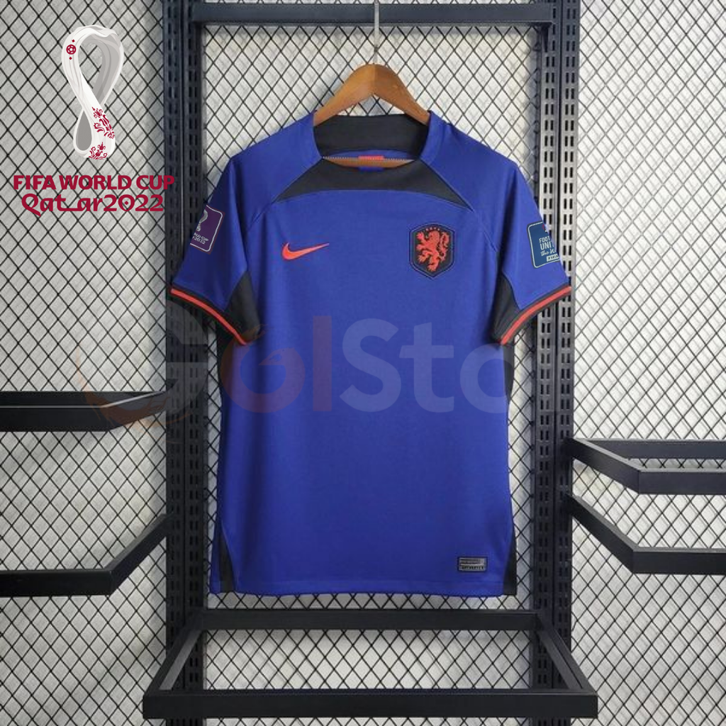 Netherlands 2022 Away Jersey Personalized