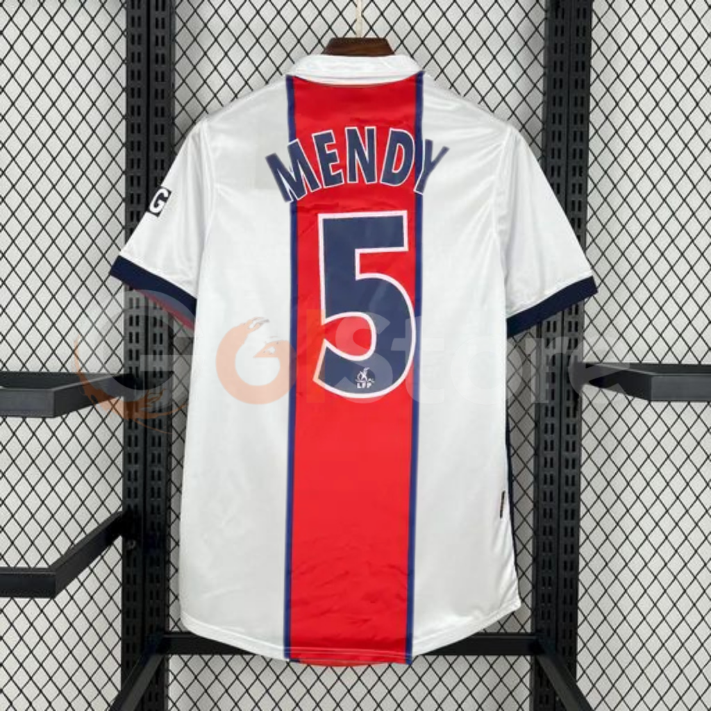 Paris Saint-Germain 1998-1999 Retro Away Short Sleeve Jersey #5 Medny Personalized Rare Collector
