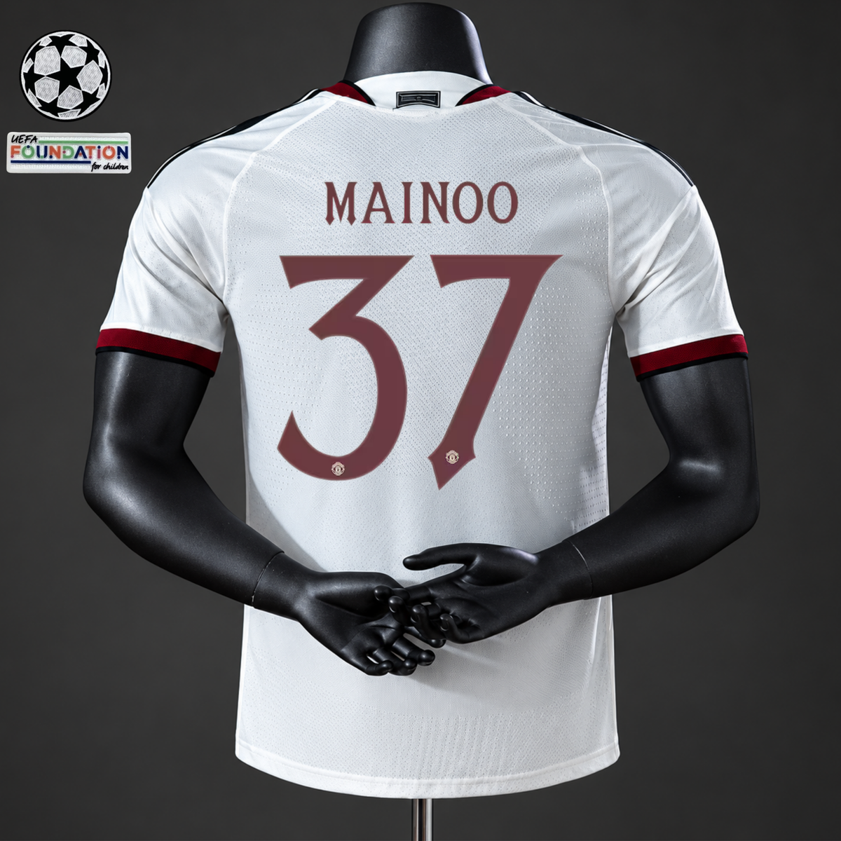 2026/27 Manchester United Third Away Jersey Player Version #37 Mainoo UCL