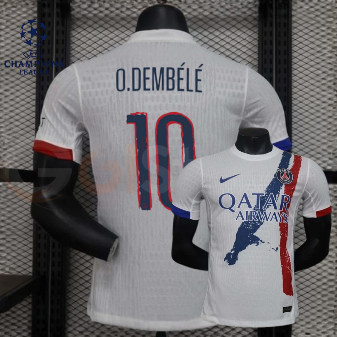 PSG 2024–2025 Away Player Version Jersey – Dembélé #10