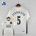 Manchester United 2006-2007 Retro Away Short Sleeve Jersey #5 Ferdinand Personalized PL Rare